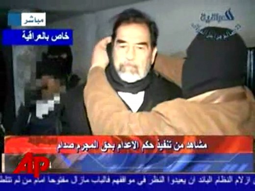 Hussein at the Gallows