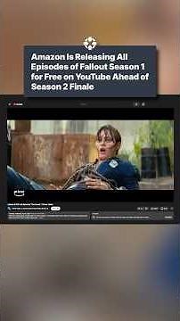 You can start watching Fallout Season One for FREE on YouTube! #fallout #free #youtube #tv