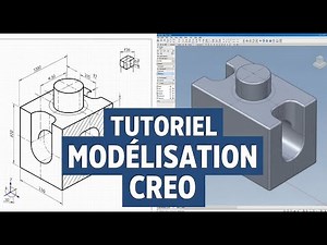 Exercices pratiques Creo pour débutants - | Tutoriel de modélisation de pièces Creo