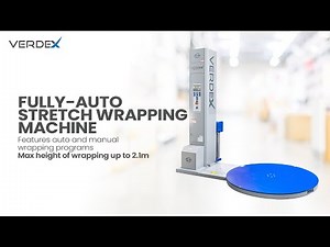 Fully Automatic Stretch Wrapping Machine by Verdex