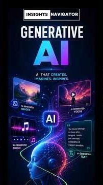 Generative AI Explained : What it is and How it works