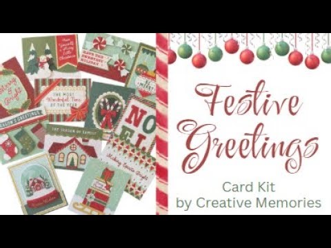 Make a dozen holiday cards in about 15 minutes!