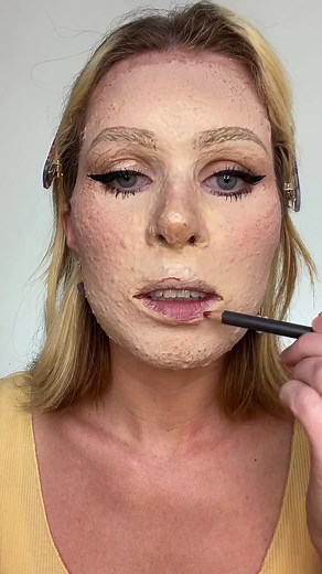 100 Layers of Liquid Latex Makeup Challenge