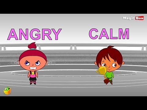 Learn 100 Opposite Words (Preschool) - PART 10 - Cartoon And Animated For Kids