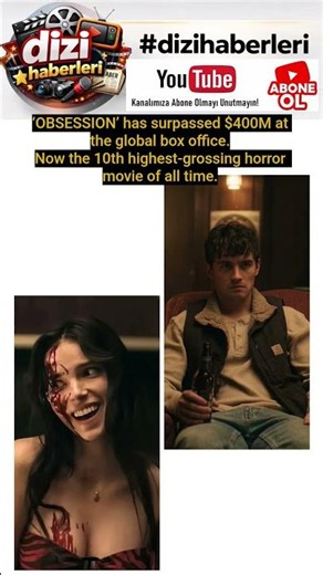 **'OBSESSION' Just Crossed $400M! 😱🔥 Top 10 Horror Movies Ever!