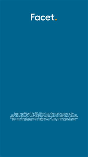 Tired of boring financial plans? Get one you'll actually use🔥 We're growing for a reason. #FacetAd | Facet