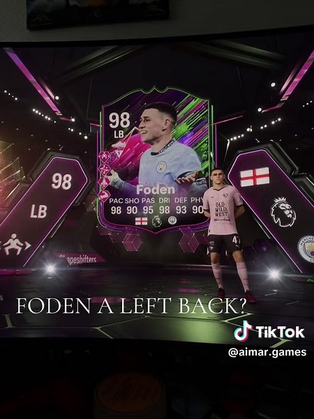 Foden a Left Back? Exploring Soccer Position Changes