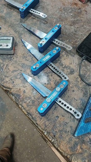 CPM MagnaCut Paring Knives in Process
