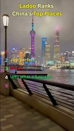 Ranking satisfying Chinese Places