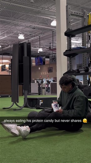 when it’s so good you just don’t wanna share 😫 #swolies #proteincandy | protein candy
