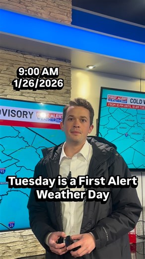 Chandlor Jordan has the details on our First Alert Weather Day for Tuesday. #news #southcarolina #columbiasc | WIS TV