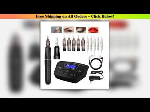 Permanent Makeup Machine Sets Dual Use Rotary Tattoo Machine Pen Tattoo Kits for Cheap Eyebrow