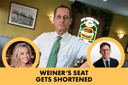 Anthony Weiner relegated to ‘kids’ table’ at legendary Inner Circle dinner filled with NY pols, media