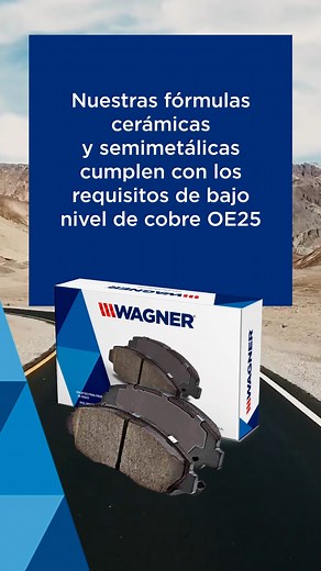 En Wagner estamos comprometidos con el medio ambiente y por eso nos adelantamos a bajar nuestros niveles de cobre 8 años antes de que fuera obligatorio. ♻️🤩 #WagnerBrake #Sustentabilidad | Wagner Brake