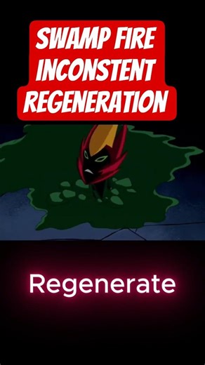 how did swamp fire fail to heal