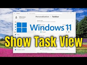 How To Show Task View on Taskbar on Windows 11 [Guide]