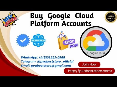Buy Google Cloud Platform Accounts | Chiply | PvaBestStore