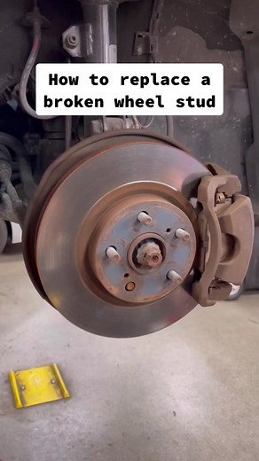 How to Replace a Broken Wheel Stud