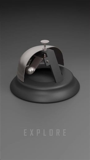 Desk Bell - Call Bell - Service Bell