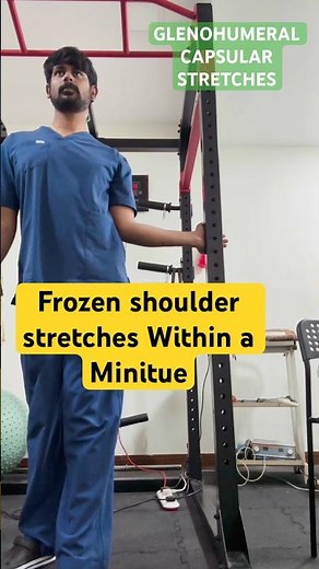 Frozen Shoulder Capsular Stretches #physiotherapist