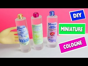 DIY Miniature Baby Cologne - simplekidscrafts - simplekidscrafts