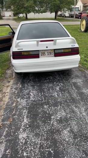 1989 Ford mustang LX 50 Liter Hatchback 2D #foxbody #mustang #shorts