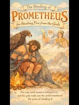 The Binding of Prometheus for Stealing Fire from the Gods #GreekMythology