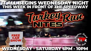 18K views · 234 reactions | Join us for Turkey Run Nites, the official nighttime bash of the Daytona Turkey Run, happening RIGHT NOW at the Daytona International Speedway! Hundreds of awesome cars under the lights. Music to get your motor running, and delicious food trucks to fuel your passion. Family-friendly fun for all ages Best of all? It's FREE! | Daytona Turkey Run | Facebook