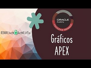 10. Crear Gráficos en APEX - ORACLE