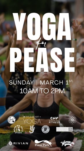 Black Swan Yoga Austin on Instagram: "Austin, we’re coming together for something really special. 💚 Yoga for Pease is a community-powered yoga festival in support of one of Austin’s oldest gems - Pease Park. Every class you take directly supports the care, preservation, and future of this beloved green space. 🌿 🧘‍♀️ 8 local yoga studios ✨ Donation-based community classes + vendor village 💚 Protect the park + support your city 🎁 PLUS - every attendee receives a FREE week of yoga at ALL parti