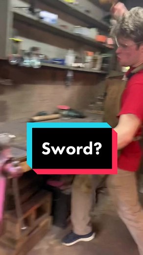 The age old blacksmith’s joke #knktok#blacksmiths#cookingwithblacksmiths#kinkysword#blacksmithproblems#sword#nope#kinktok#