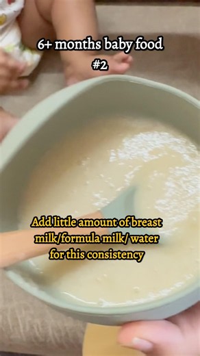 6+ Months Baby Food Recipe Part 2 | Easy Apple Oats Porridge 👶✨ #trending #cute #shorts #viral