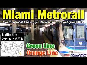 [ USA Railroad ] Miami Metrorail All Three Terminuses in December 2019