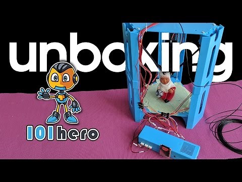 101 HERO Pylon 3D Printer Unboxing and Quick Start