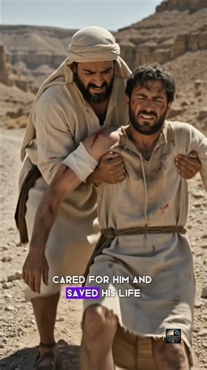 The Good Samaritan Story ❤️✨ #jesus #growyourfaith #christianmotivation #shorts