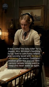 Mrs. Winslow's Soothing Syrup wasn't an obscure product; it was a mainstream success created by a pediatric nurse, Charlotte Winslow, and marketed aggressively starting in 1849. Advertisements showed serene mothers with peaceful infants, but the formula was a dangerous cocktail of morphine sulfate and other chemicals. A single teaspoon dose contained the morphine equivalent of about twenty drops of laudanum, a dangerously high amount for a child. This widely used patent medicine is believed to h