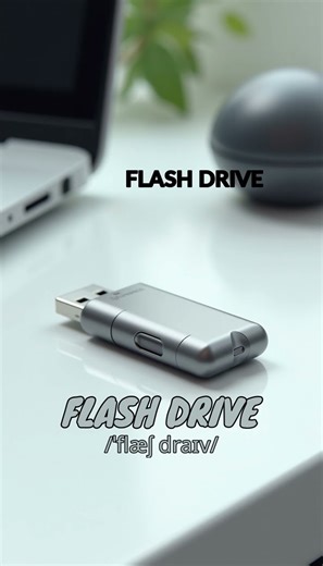 Loopoom English: Learn "Flash Drive" - English Vocabulary & Pronunciation