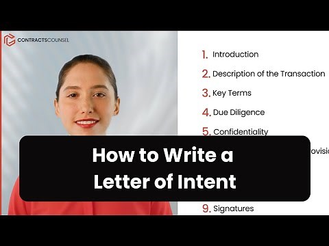 How to Write a Letter of Intent [Lawyer Templates Available]