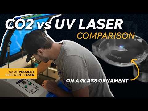 UV vs CO₂ Thunder Lasers - Which is better on GLASS?