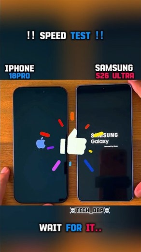 ☠️🚀 IPHONE 18PRO VS SAMSUNG S26 ULTRA SPEED TEST!!