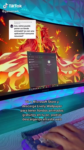 Consejos para tener fondos animados en tu PC