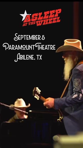 Two Texas shows this weekend! Tonight at Paramount Abilene and tomorrow in Stephenville at the Cowboy Capital Western Swing Music Festival! 📹 - Andrew Dalton | Asleep at the Wheel