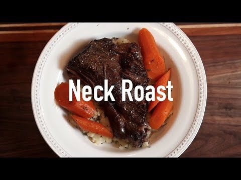 Braised Venison Neck Roast