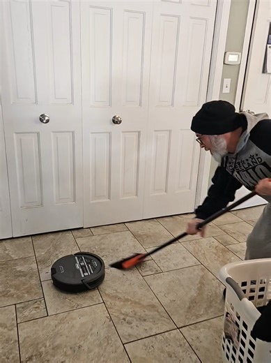 Roomba Curling: Fun Winter Olympics Tribute