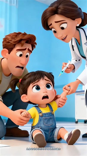 The children are getting vaccinated #2d #cartoon #animation #2dshow