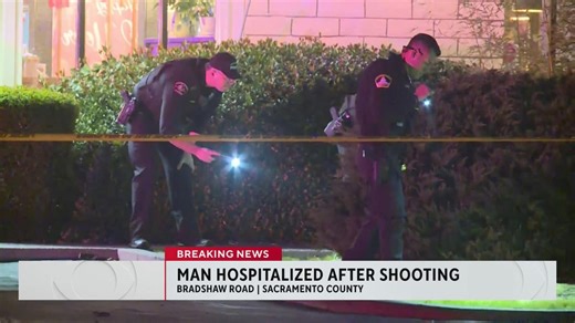 Man hospitalized after shooting near restaurant in Sacramento County