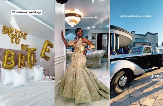 'Only gold': Inside the expensive wedding of Zodwa Mkandla's daughter [video]