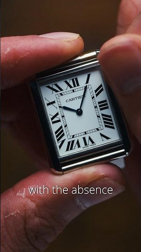 The Cartier Tank Solo