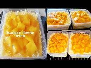 Resepi kek mangga cheese leleh mudah dan sedap|manggo cheese cake