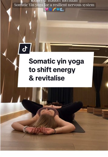 This Somatic yin yoga holds some nervous system resilience - when was the last time you stood still for a few minutes with your eyes closed connecting in? It can be confronting and that’s ok, bear witness and breath deep. We then move into some kidney tapping, kidneys are said to house our Jing, this finite resource we’re all born with so we nourish it here to allow vitality and courage. Shifting the energy with some clearing breaths we move into some longer deeper holds to contain that space fo